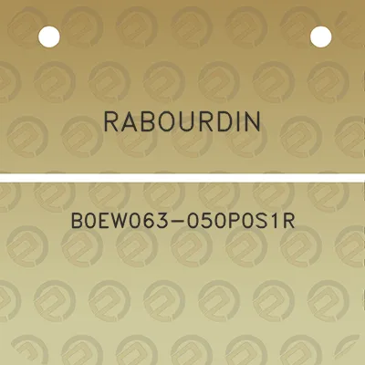 rabourdin-b0ew063-050p0s1r