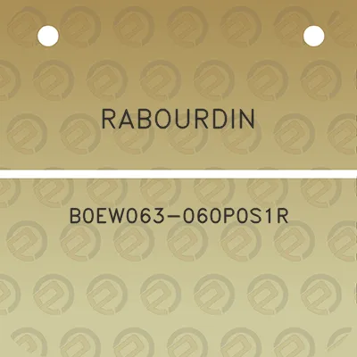 rabourdin-b0ew063-060p0s1r