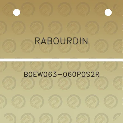 rabourdin-b0ew063-060p0s2r