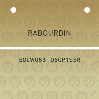 rabourdin-b0ew063-060p1s3r