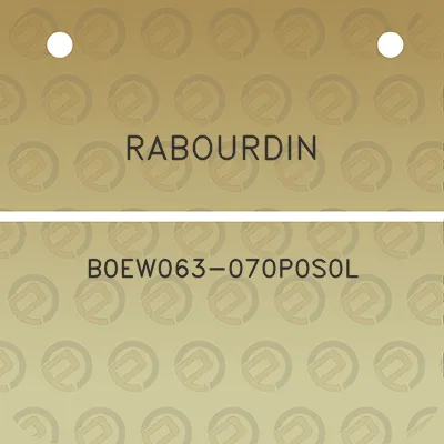 rabourdin-b0ew063-070p0s0l