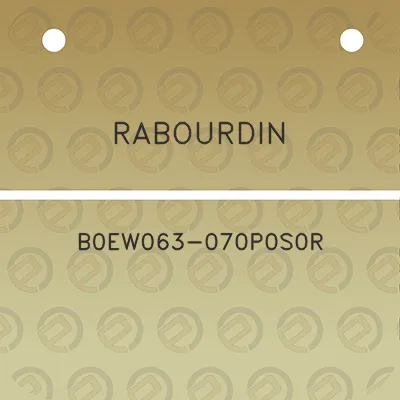 rabourdin-b0ew063-070p0s0r