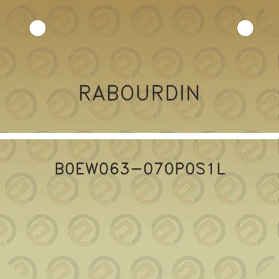 rabourdin-b0ew063-070p0s1l