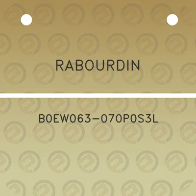 rabourdin-b0ew063-070p0s3l