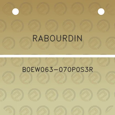 rabourdin-b0ew063-070p0s3r