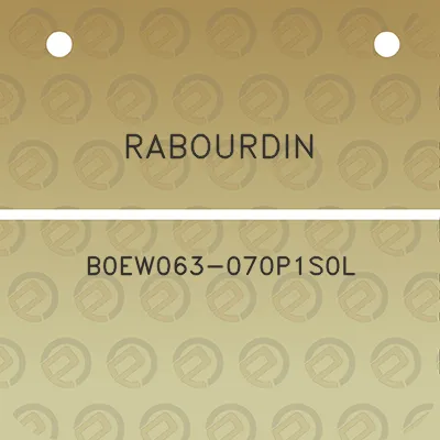 rabourdin-b0ew063-070p1s0l