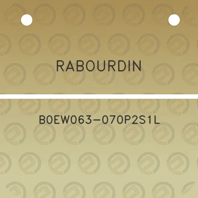 rabourdin-b0ew063-070p2s1l