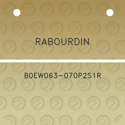 rabourdin-b0ew063-070p2s1r