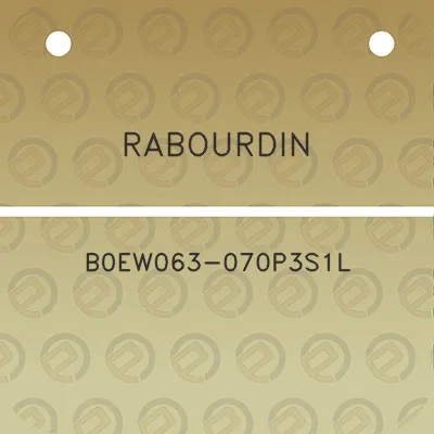 rabourdin-b0ew063-070p3s1l