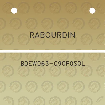 rabourdin-b0ew063-090p0s0l