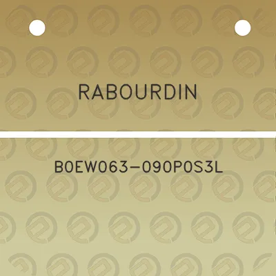 rabourdin-b0ew063-090p0s3l