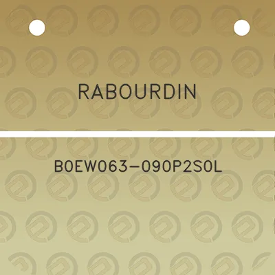 rabourdin-b0ew063-090p2s0l