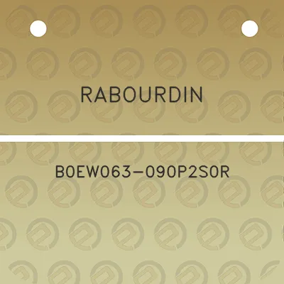 rabourdin-b0ew063-090p2s0r