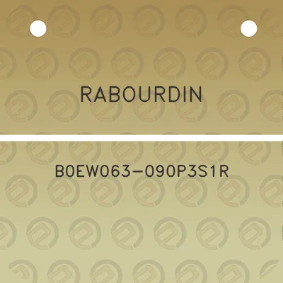 rabourdin-b0ew063-090p3s1r