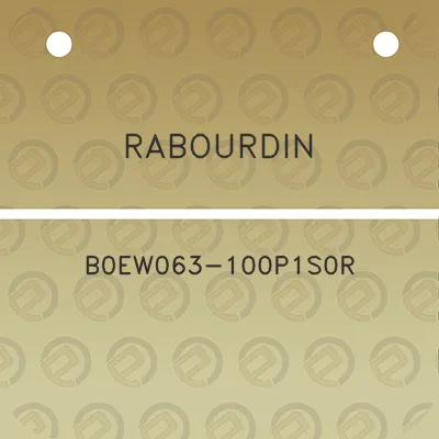 rabourdin-b0ew063-100p1s0r