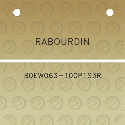 rabourdin-b0ew063-100p1s3r