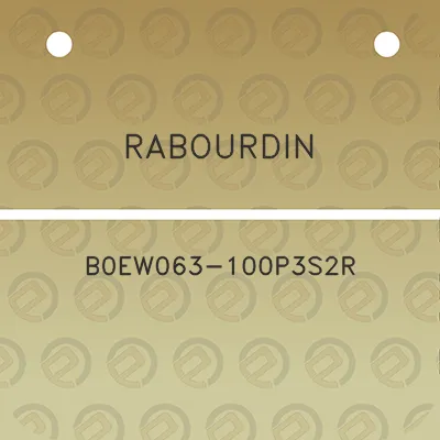 rabourdin-b0ew063-100p3s2r