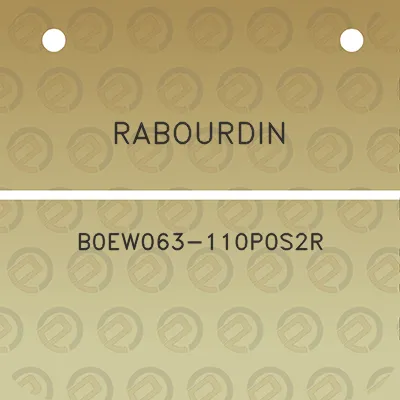 rabourdin-b0ew063-110p0s2r