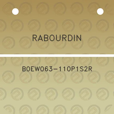 rabourdin-b0ew063-110p1s2r