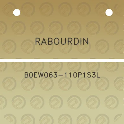 rabourdin-b0ew063-110p1s3l