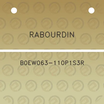 rabourdin-b0ew063-110p1s3r