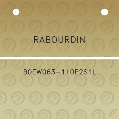 rabourdin-b0ew063-110p2s1l