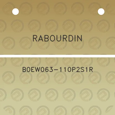 rabourdin-b0ew063-110p2s1r