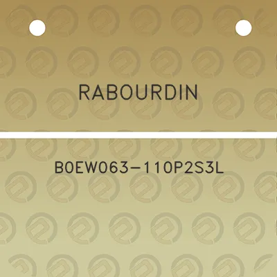 rabourdin-b0ew063-110p2s3l