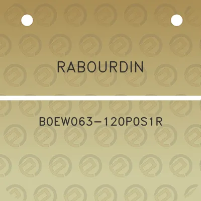 rabourdin-b0ew063-120p0s1r