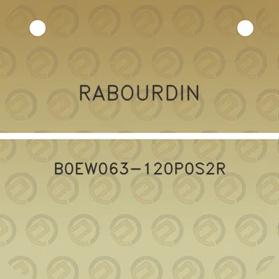 rabourdin-b0ew063-120p0s2r