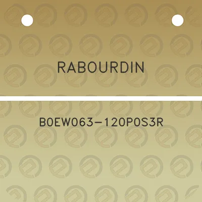 rabourdin-b0ew063-120p0s3r