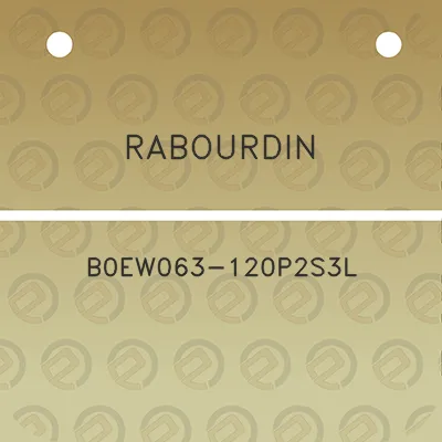 rabourdin-b0ew063-120p2s3l