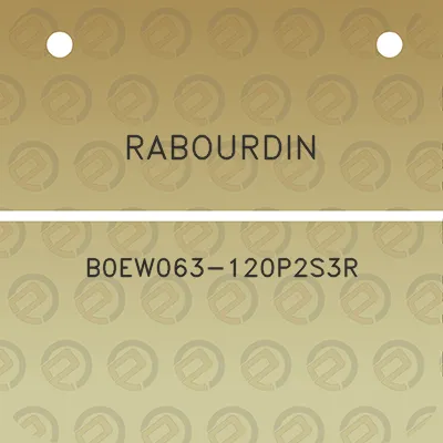 rabourdin-b0ew063-120p2s3r