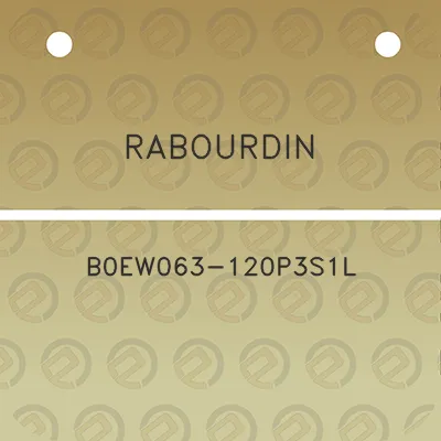 rabourdin-b0ew063-120p3s1l