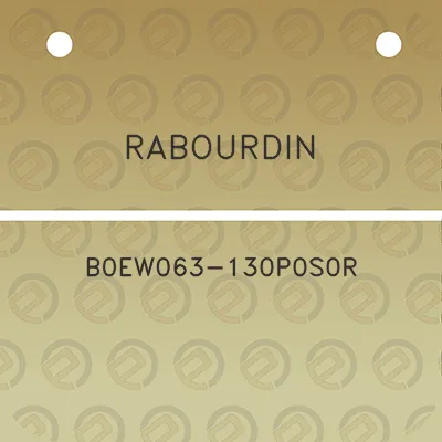 rabourdin-b0ew063-130p0s0r