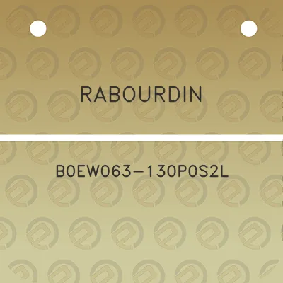 rabourdin-b0ew063-130p0s2l