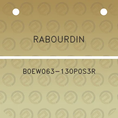 rabourdin-b0ew063-130p0s3r