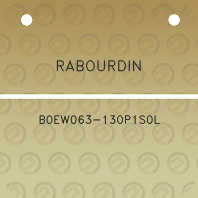 rabourdin-b0ew063-130p1s0l