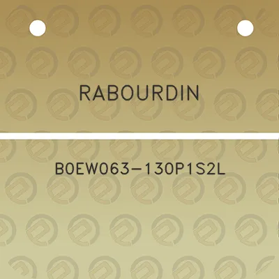 rabourdin-b0ew063-130p1s2l