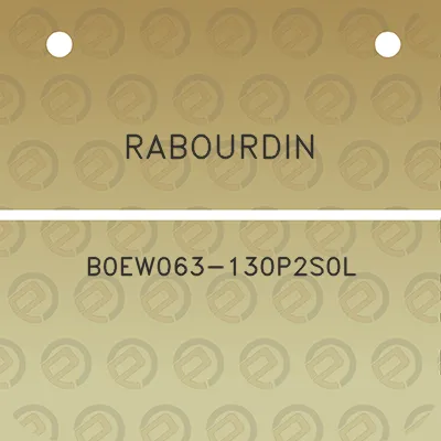 rabourdin-b0ew063-130p2s0l