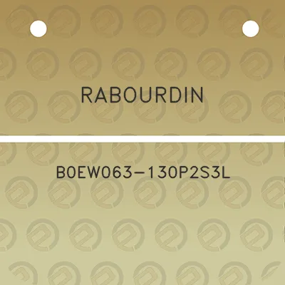 rabourdin-b0ew063-130p2s3l