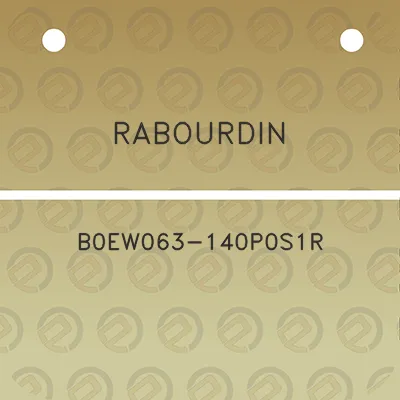 rabourdin-b0ew063-140p0s1r