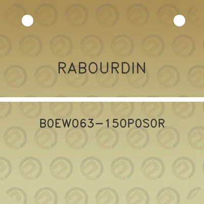 rabourdin-b0ew063-150p0s0r