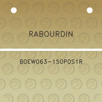 rabourdin-b0ew063-150p0s1r