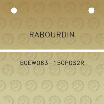 rabourdin-b0ew063-150p0s2r