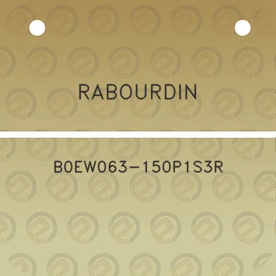 rabourdin-b0ew063-150p1s3r