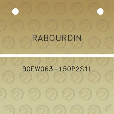 rabourdin-b0ew063-150p2s1l