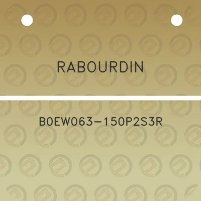 rabourdin-b0ew063-150p2s3r