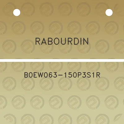 rabourdin-b0ew063-150p3s1r