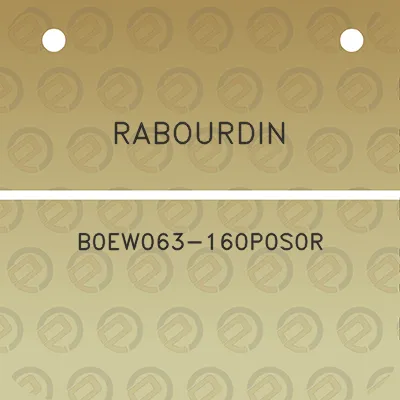 rabourdin-b0ew063-160p0s0r